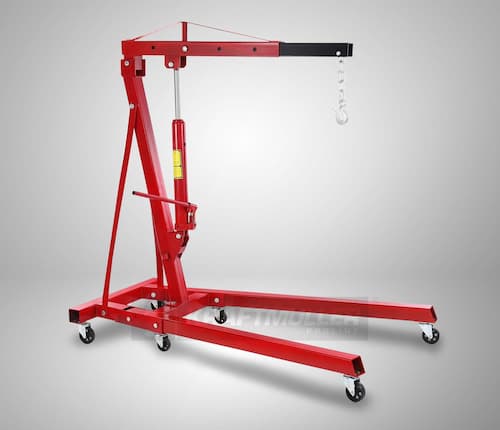 Grua Dobrável 2 Toneladas Ideal Para Motores